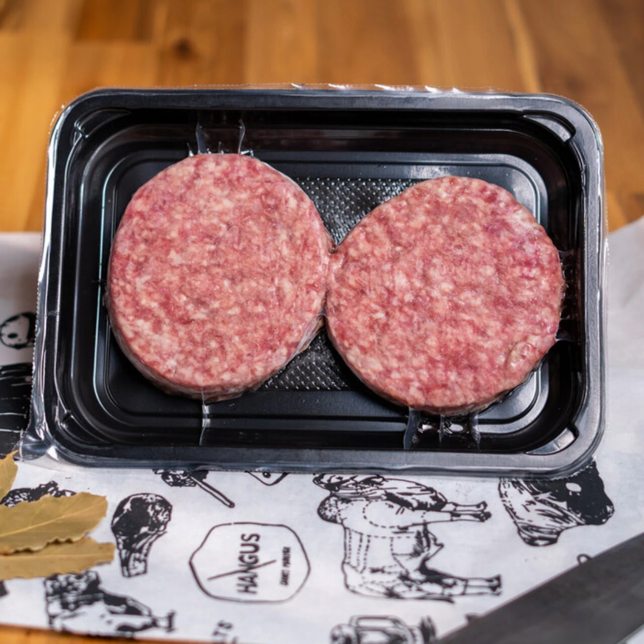 Hangus - Hamburguer Angus - 2 unid x 160g
